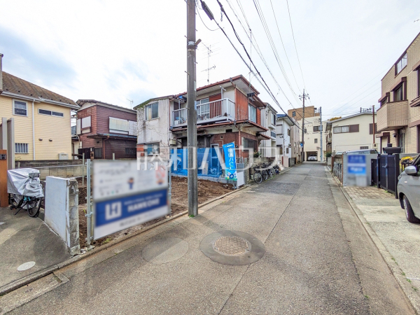 接道状況および現場風景 【府中市新町2丁目】 接道状況および現場風景 【府中市新町2丁目】