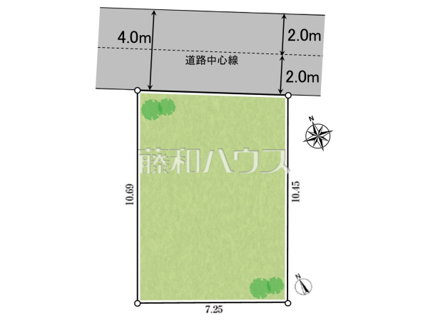 全体区画図 【府中市新町2丁目】 全体区画図 【府中市新町2丁目】