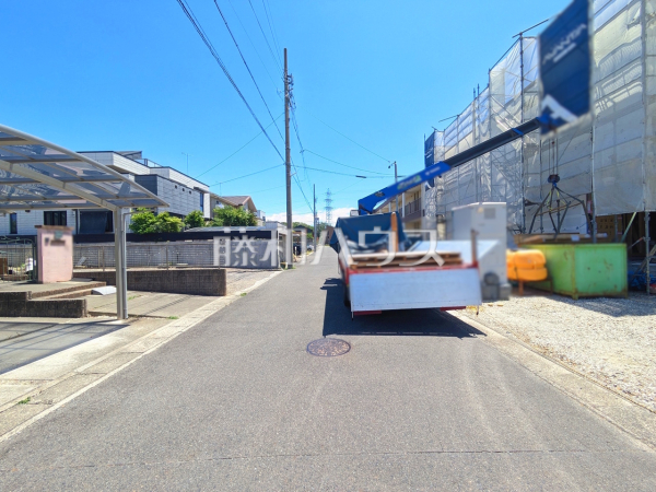 接道状況および現場風景 【春日井市高山町2丁目】 接道状況および現場風景 【春日井市高山町2丁目】