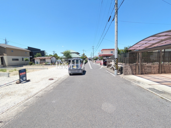 接道状況および現場風景 【春日井市高山町2丁目】 接道状況および現場風景 【春日井市高山町2丁目】