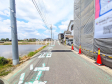 接道状況および現場風景 【北名古屋市沖村岡西】 接道状況および現場風景 【北名古屋市沖村岡西】