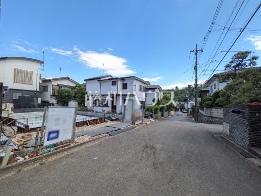 接道状況および現場風景 【東大和市湖畔1丁目】