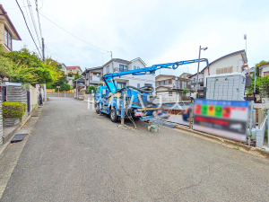 接道状況および現場風景