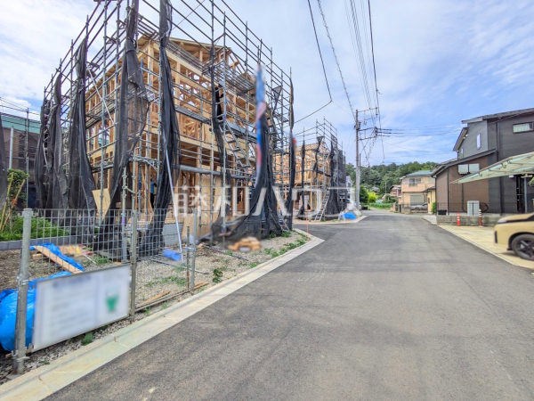 接道状況および現場風景 【八王子市宮下町】 接道状況および現場風景 【八王子市宮下町】