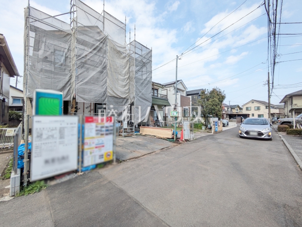 接道状況および現場風景 【八王子市楢原町】 接道状況および現場風景 【八王子市楢原町】