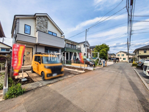 接道状況および現場風景 【八王子市楢原町】 接道状況および現場風景 【八王子市楢原町】