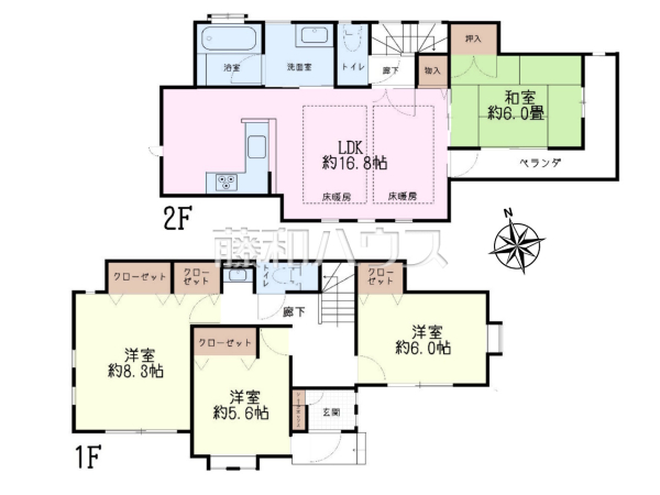 間取図 【杉並区西荻南4丁目】 間取図 【杉並区西荻南4丁目】