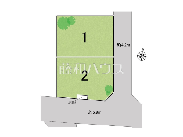 全体区画図 【富士見市大字水子】 全体区画図 【富士見市大字水子】