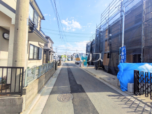接道状況および現場風景