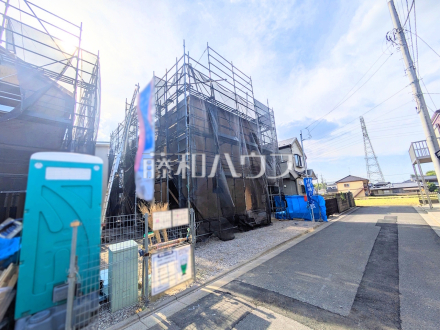 接道状況および現場風景 【富士見市大字水子】/撮影日2026/04/20