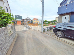 接道状況および現場風景