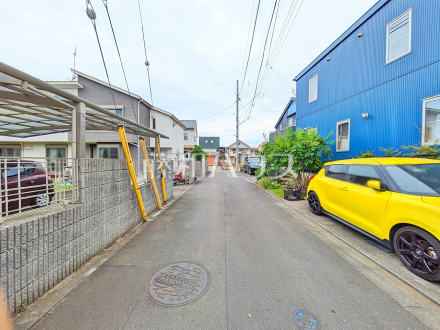 接道状況および現場風景 【東村山市野口町3丁目】/撮影日2026/05/28