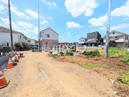 接道状況および現場風景 【東村山市野口町3丁目】/撮影日2026/07/09