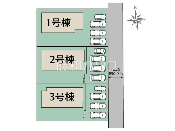 全体区画図 【福岡市東区美和台5丁目】 全体区画図 【福岡市東区美和台5丁目】