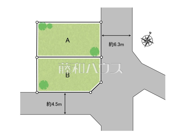 全体区画図 【調布市入間町2丁目】 全体区画図 【調布市入間町2丁目】