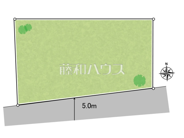 全体区画図 【八王子市元八王子町3丁目】 全体区画図 【八王子市元八王子町3丁目】