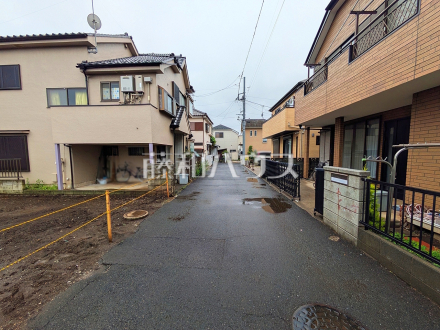 接道状況および現場風景 【東久留米市本町4丁目】/撮影日2026/05/01
