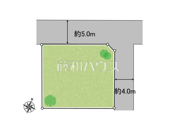 全体区画図 【八王子市元八王子町1丁目】 全体区画図 【八王子市元八王子町1丁目】