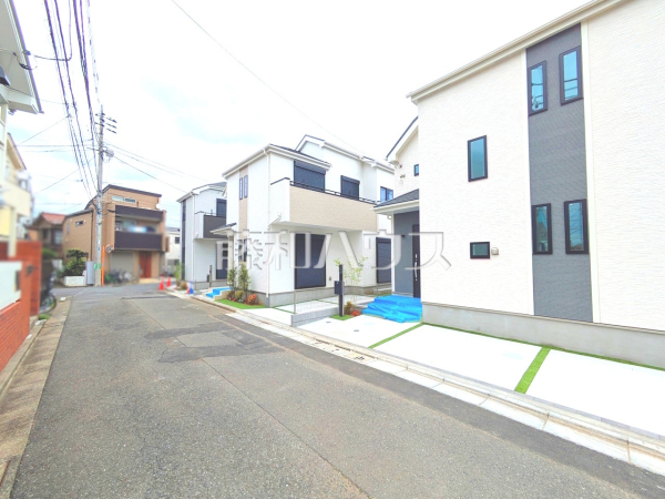 接道状況および現場風景 【練馬区土支田3丁目】 接道状況および現場風景 【練馬区土支田3丁目】