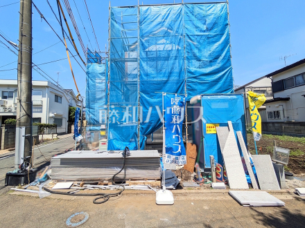 誠心誠意、建築中!是非ご見学のお問合せをお待ちしております! 1号棟 外観 【西東京市南町2丁目】/撮影日2026/05/02
