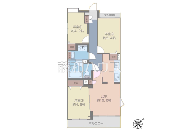 間取図 【グランヴェール国分寺壱番館】 間取図 【グランヴェール国分寺壱番館】