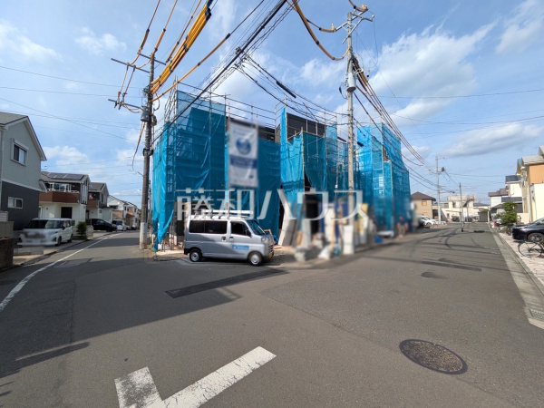 接道状況および現場風景 【東大和市狭山4丁目】 接道状況および現場風景 【東大和市狭山4丁目】