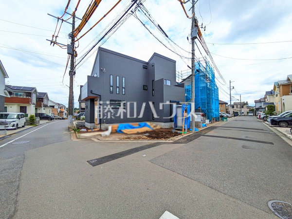 接道状況および現場風景 【東大和市狭山4丁目】 接道状況および現場風景 【東大和市狭山4丁目】