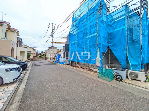 接道状況および現場風景 【東大和市狭山4丁目】 接道状況および現場風景 【東大和市狭山4丁目】