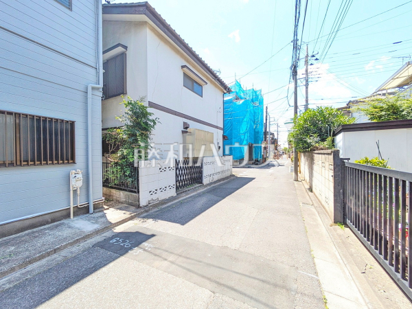 接道状況および現場風景 【富士見市上沢1丁目】 接道状況および現場風景 【富士見市上沢1丁目】