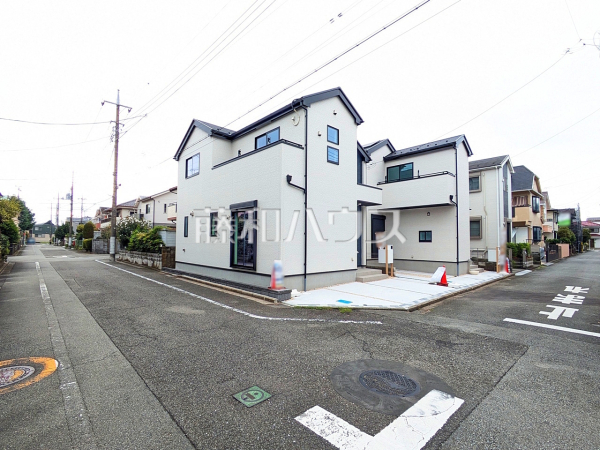 接道状況および現場風景 【昭島市宮沢町2丁目】 接道状況および現場風景 【昭島市宮沢町2丁目】