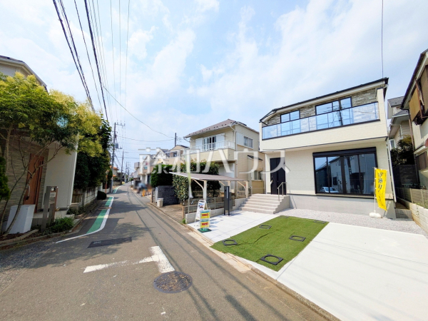 接道状況および現場風景 【狛江市岩戸南3丁目】 接道状況および現場風景 【狛江市岩戸南3丁目】