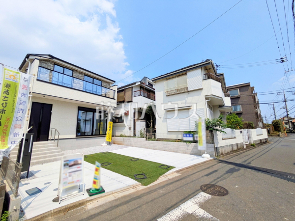 接道状況および現場風景 【狛江市岩戸南3丁目】 接道状況および現場風景 【狛江市岩戸南3丁目】