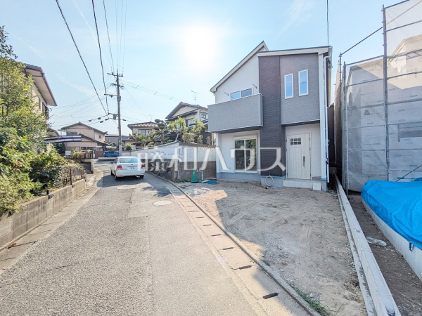 5号棟 接道状況および現場風景 【福岡市南区横手3丁目】 5号棟 接道状況および現場風景 【福岡市南区横手3丁目】