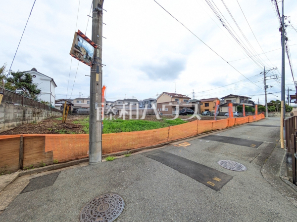 接道状況および現場風景 【昭島市福島町1丁目】 接道状況および現場風景 【昭島市福島町1丁目】