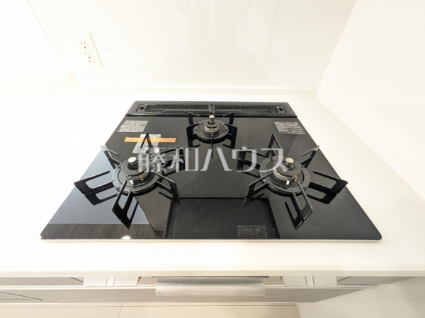 3口ガスコンロ 【練馬区富士見台3丁目】 3口ガスコンロ 【練馬区富士見台3丁目】