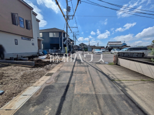 接道状況および現場風景