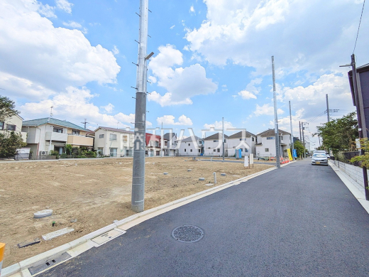 接道状況および現場風景 【狛江市駒井町3丁目】