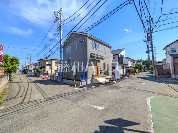接道状況および現場風景 【武蔵村山市残堀4丁目】 接道状況および現場風景 【武蔵村山市残堀4丁目】