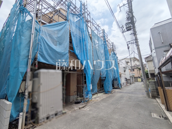 接道状況および現場風景 【小金井市本町2丁目】 接道状況および現場風景 【小金井市本町2丁目】