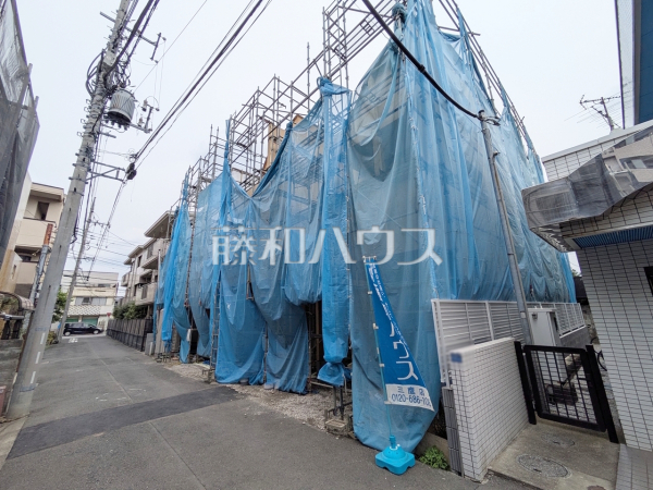 接道状況および現場風景 【小金井市本町2丁目】 接道状況および現場風景 【小金井市本町2丁目】