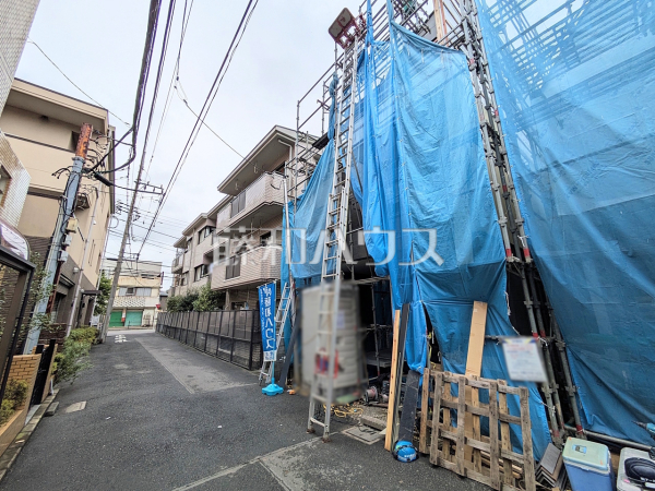 接道状況および現場風景 【小金井市本町2丁目】 接道状況および現場風景 【小金井市本町2丁目】