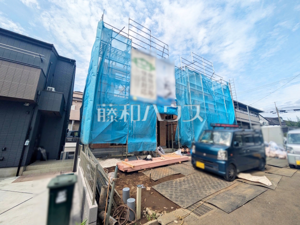 接道状況および現場風景 【調布市深大寺東町3丁目】 接道状況および現場風景 【調布市深大寺東町3丁目】