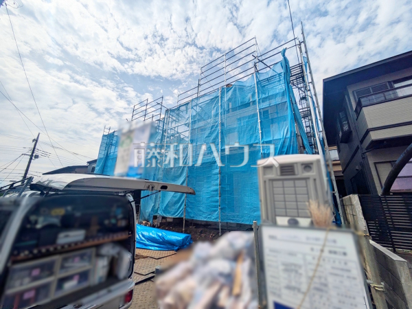 接道状況および現場風景 【調布市深大寺東町3丁目】 接道状況および現場風景 【調布市深大寺東町3丁目】