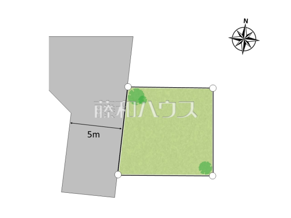 全体区画図 【立川市若葉町4丁目】 全体区画図 【立川市若葉町4丁目】