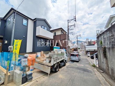 接道状況および現場風景 【福岡市城南区松山1丁目】/撮影日2026/07/20