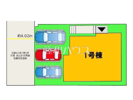 全体区画図 【福岡市城南区松山1丁目】