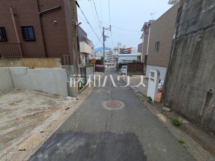 接道状況および現場風景 【福岡市城南区松山1丁目】/撮影日2026/04/12