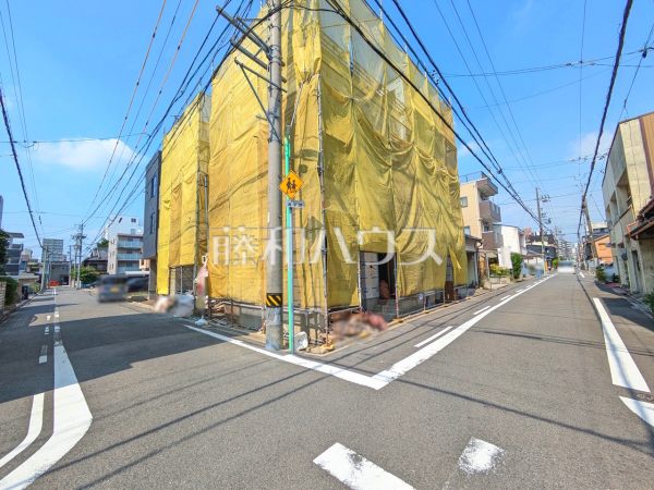 接道状況および現場風景 【名古屋市北区東水切町2丁目】 接道状況および現場風景 【名古屋市北区東水切町2丁目】