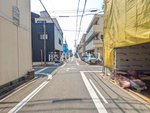 接道状況および現場風景 【名古屋市北区東水切町2丁目】 接道状況および現場風景 【名古屋市北区東水切町2丁目】