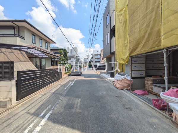 接道状況および現場風景 【名古屋市北区東水切町2丁目】 接道状況および現場風景 【名古屋市北区東水切町2丁目】